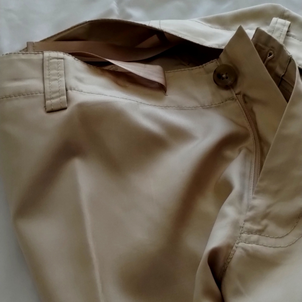 Women's Silk Cargo Slacks